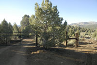 Sierra Chaparral Front Gate Welcomes